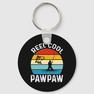 Llavero Pawpaw de pesca genial divertido retro garra