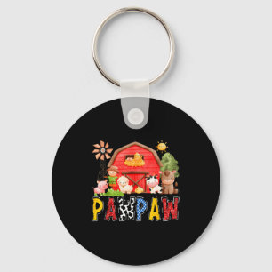 Llavero Pawpaw Granja Vaca Roja Cumpleaños Niño Familia Co