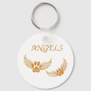 Llavero Paws de Mascota Angel con problemas