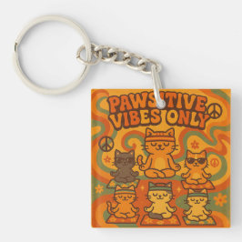Llavero Pawsitive Vibes Only