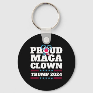 Llavero Payaso de Maga Trump 2024 Voto De Trump En Nueva Y