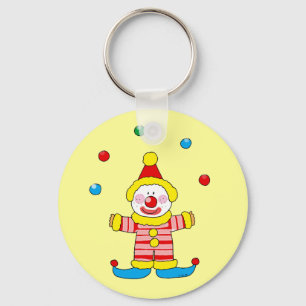 Llavero Payaso del fiesta del dibujo animado que hace