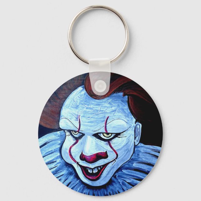 Llavero Payaso: Malvado (Anverso)