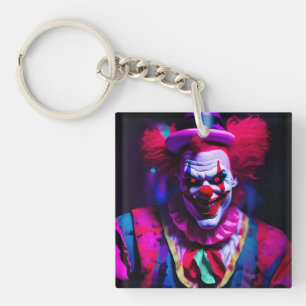 Llavero payaso temible