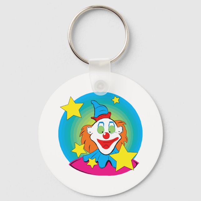 Llavero Payaso viendo estrellas (Anverso)