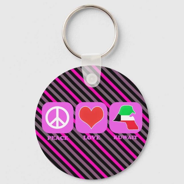 Llavero Paz Amar Kuwait (Anverso)