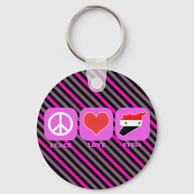 Llavero Paz Amar Siria (Anverso)