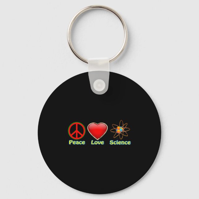 Llavero Paz Amor Ciencia  (Anverso)
