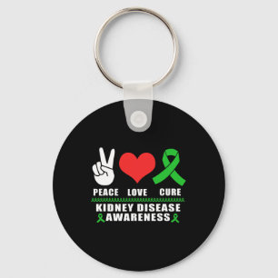 Llavero Paz Amor Cura Enfermedad Renal Conciencia