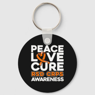 Llavero Paz Amor Cura Rsd Crps Conciencia