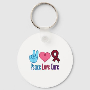 Llavero Paz Amor Cure anemia anemia drepanocítica Scd