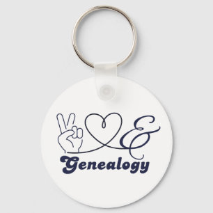 Llavero Paz, Amor y Genealogía