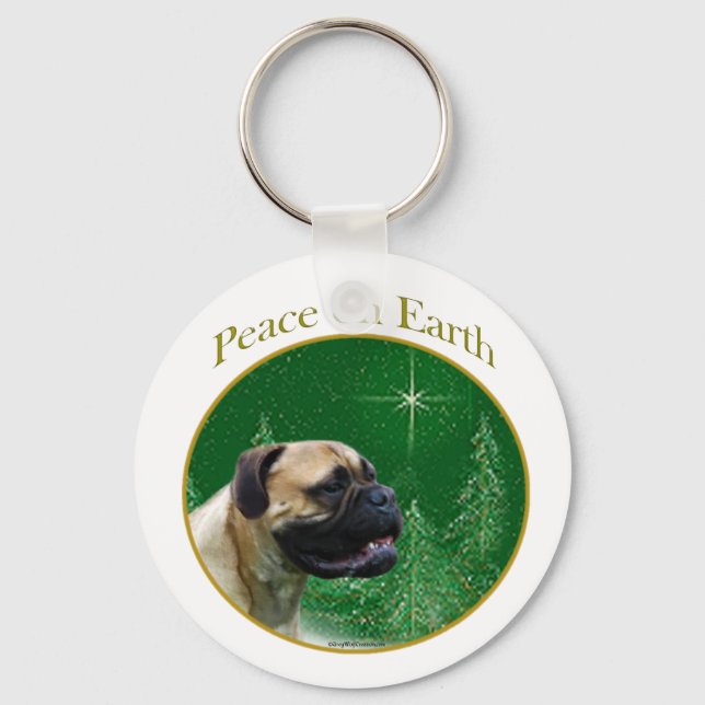 Llavero Paz Bullmastiff (Anverso)