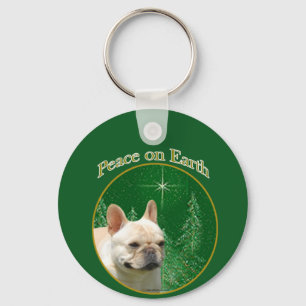 Llavero Paz en Bulldog francés