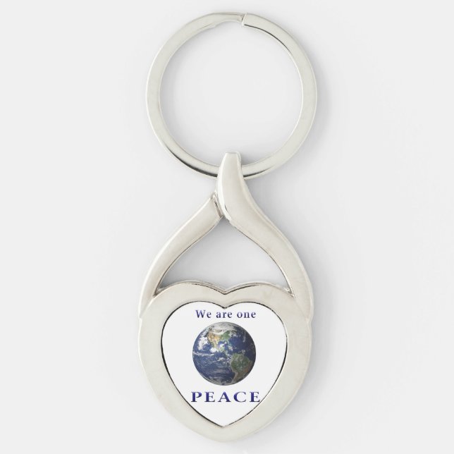 Llavero Paz en la Tierra (Anverso)