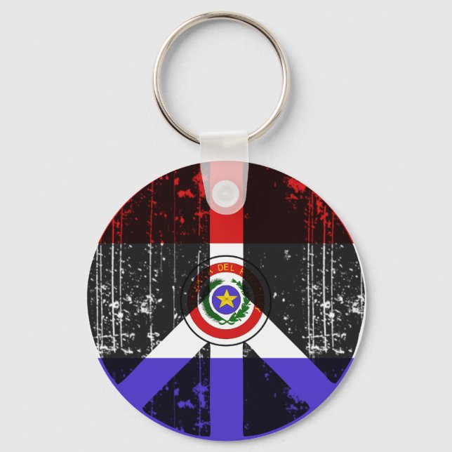 Llavero Paz En Paraguay (Anverso)
