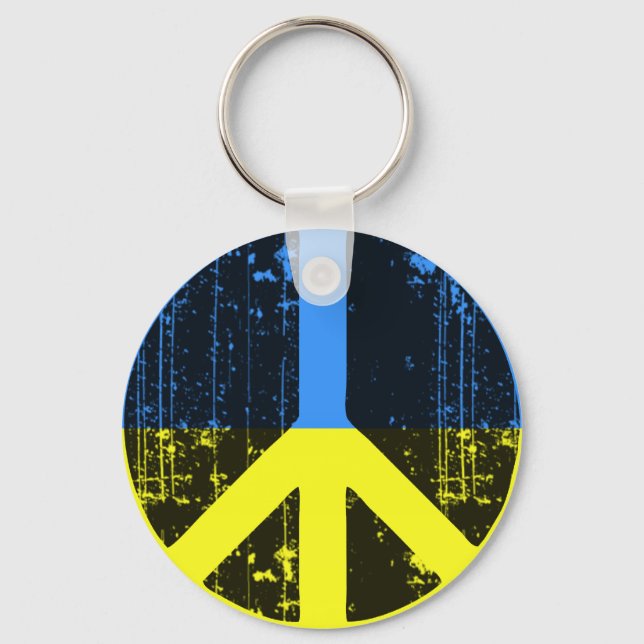 Llavero Paz En Ucrania (Anverso)