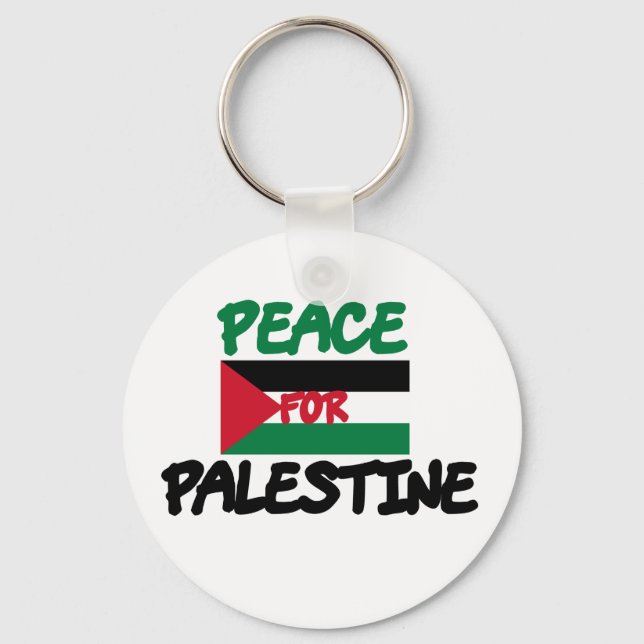 Llavero Paz para Palestina (Anverso)