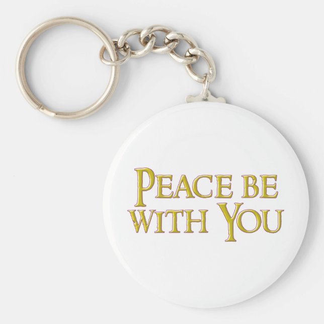 Llavero Paz, sé contigo (Frente)