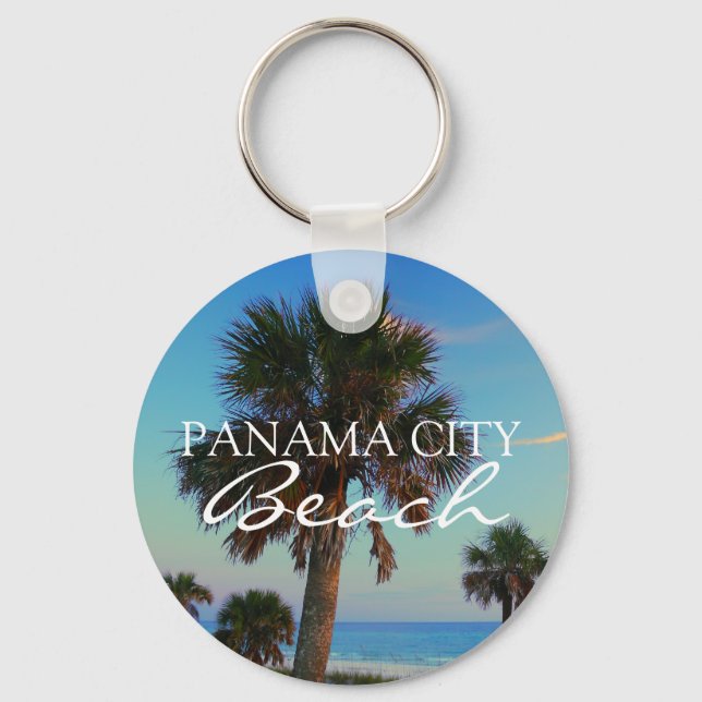Llavero PCB Panama City Beach Florida Value Keyring (Anverso)