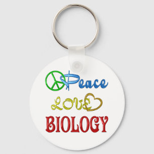 LLAVERO PEACE LOVE BIOLOGY