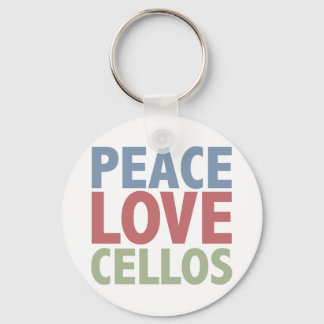 Llavero Peace Love Cellos