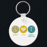 Llavero Peace Love Family<br><div class="desc">La Paz Amaba la Práctica Familiar. Obtén este divertido y pacífico diseño con tu hobby,  ocupación u obsesión con grandes camisetas,  pegatinas y mucho más. ¡También hacen grandes regalos!</div>