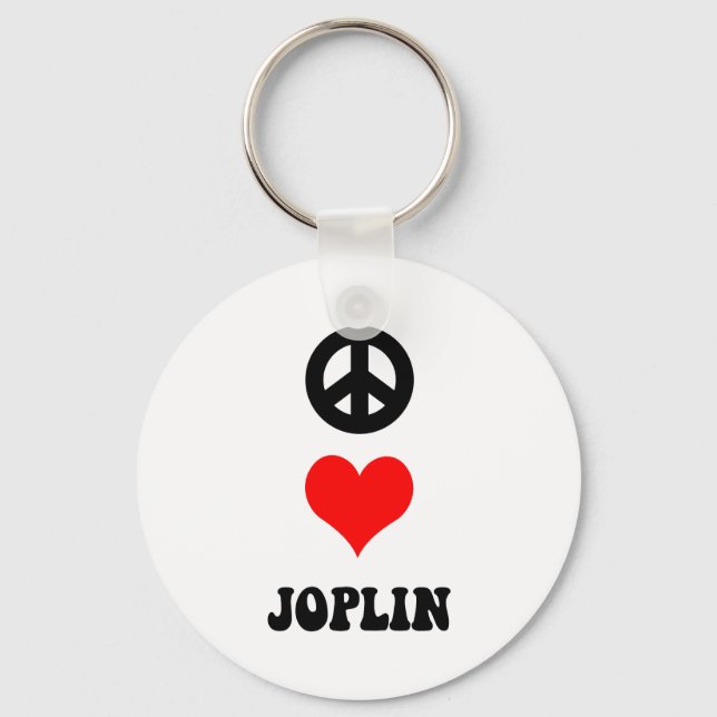 LLAVERO PEACE LOVE JOPLIN (Anverso)