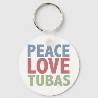 Llavero Peace Love Tubas