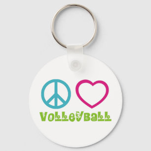 Llavero Peace Love Volleyball