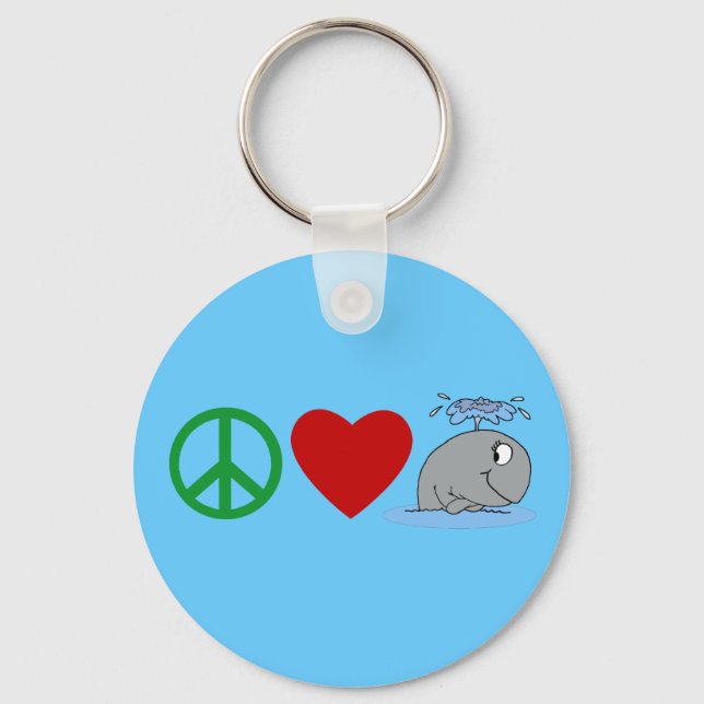 Llavero Peace Love Whats T camisetas, tazas de viaje, rega (Anverso)