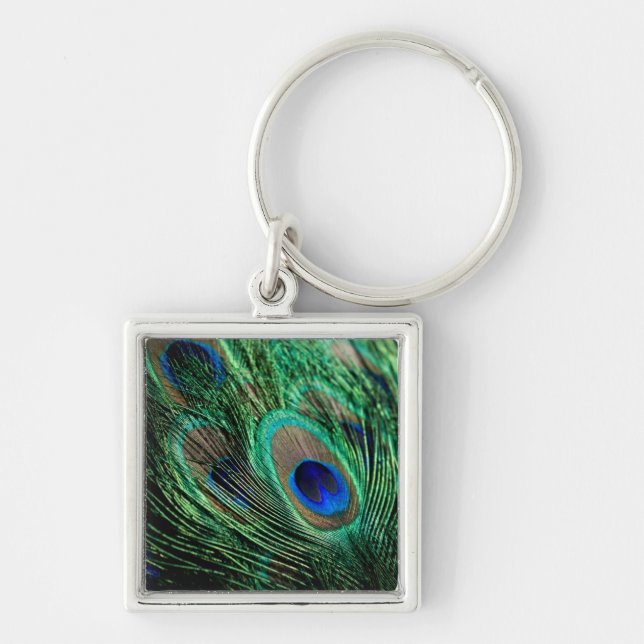 Llavero Peacock Feather Lucky (Frente)