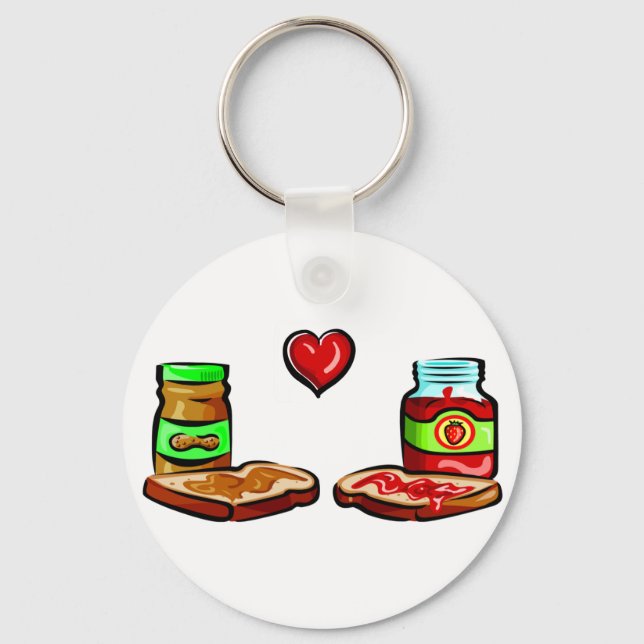 Llavero Peanut Butter ama a Jelly (Anverso)