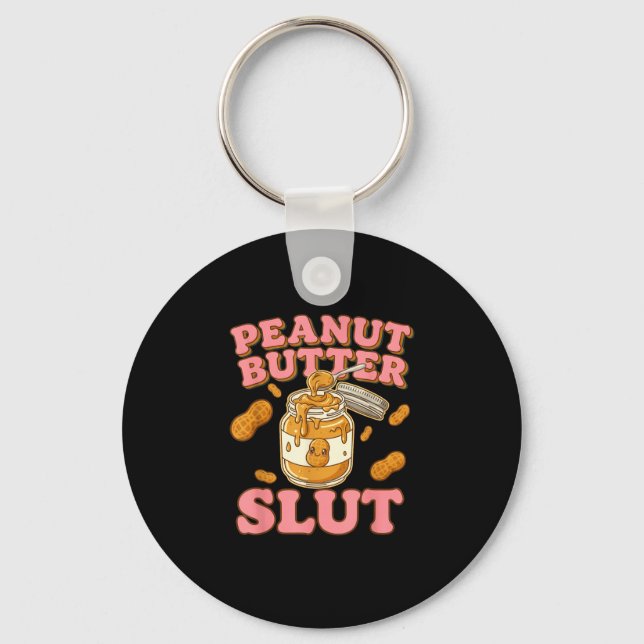 Llavero Peanut Butter Funny Peanut Butter Lovers Apparel  (Anverso)