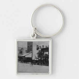 Llavero Peatones, ciclistas, y caballo-carros