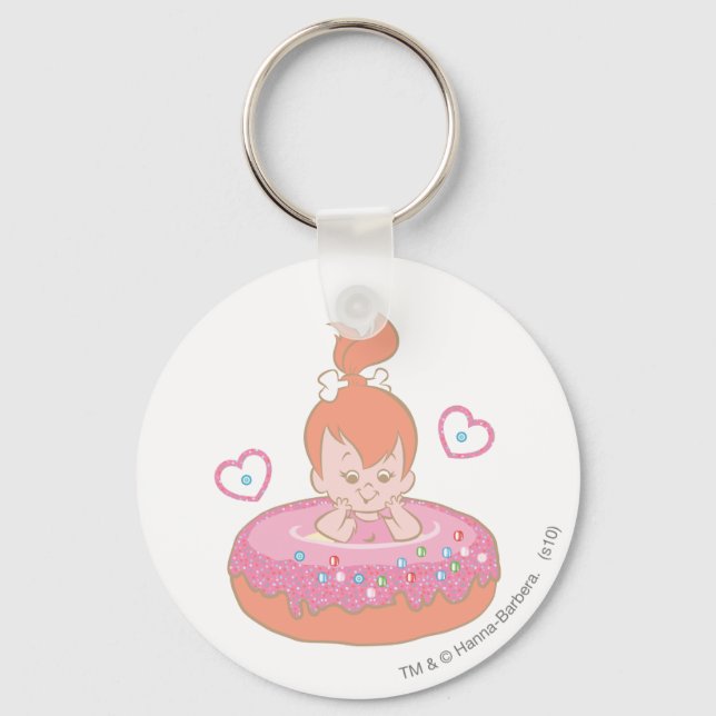 Llavero PEBBLES™ en Donut (Anverso)