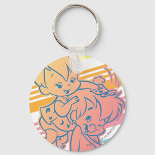 Llavero PEBBLES™ que prepara Bam Bam