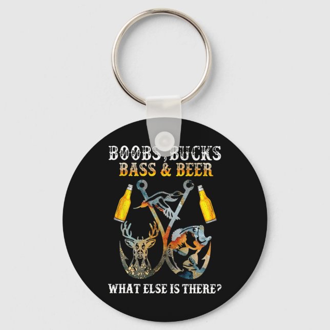 Llavero Pechuga B Cerveza Lo Que Hay Más Es Un Hun Pescado (Anverso)