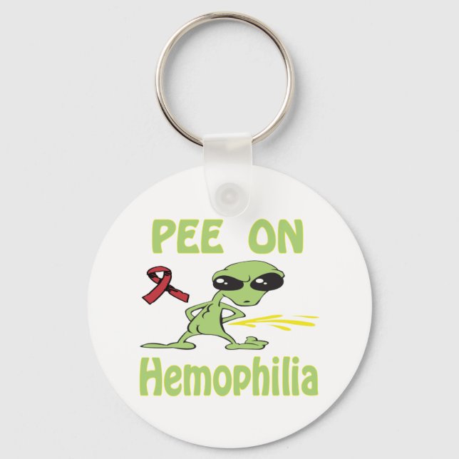 Llavero Pee On Hemophilia Keychain (Anverso)
