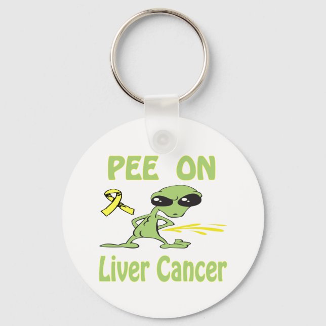 Llavero Pee On Hver Cancer Keychain (Anverso)