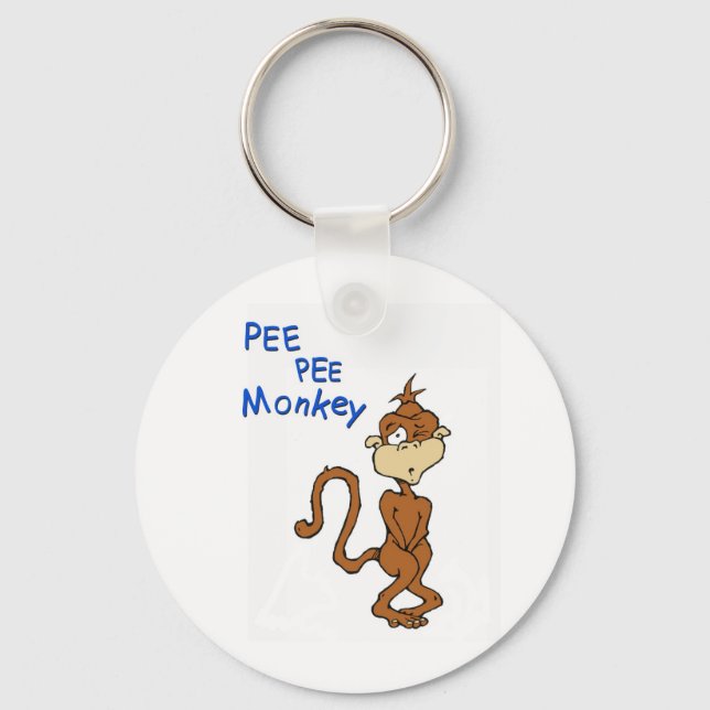 Llavero Pee Pee Monkey (Anverso)