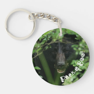 Llavero Peek-a-Boo Bear