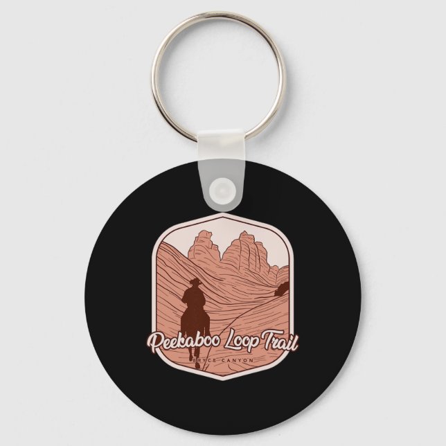 Llavero Peekaboo Loop Trail - Bryce Canyon Horseback Ridin (Anverso)