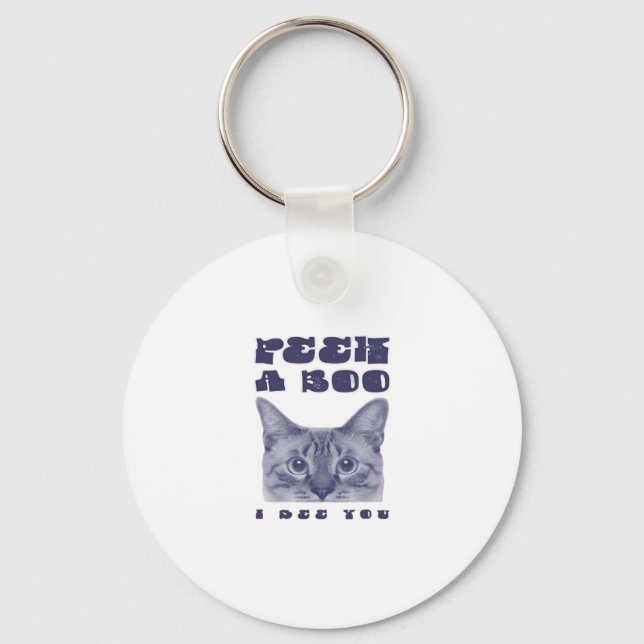 Llavero Peekaboo - Sorpresa de Halloween espumoso (Anverso)