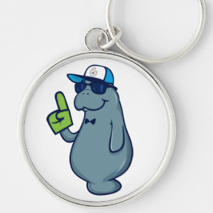 Llavero pegajoso de la contraseña - Sr. Manatee