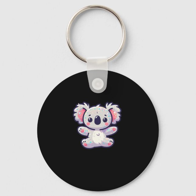 Llavero Pegatina de Cute Koala (Anverso)
