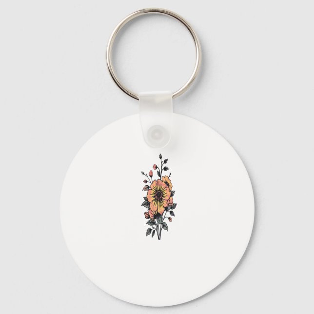 Llavero Pegatina de Pastel Bloom (Anverso)