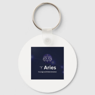 Llavero Pegatina del signo zodiacal Aries