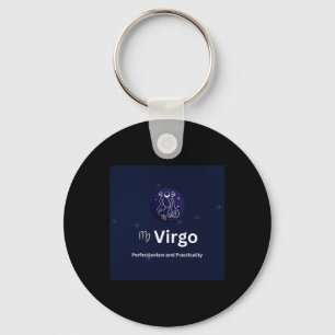 Llavero Pegatina del signo zodiacal Virgo 