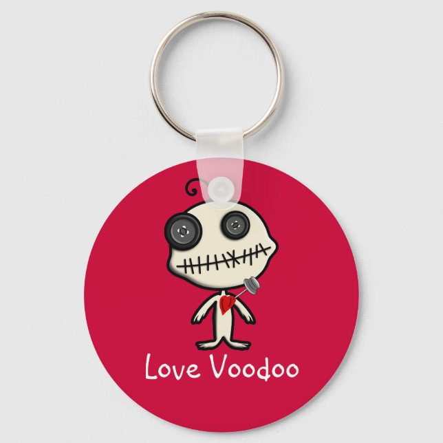 Llavero Pegue un clavo en El día de San Valentín y termine (Anverso)